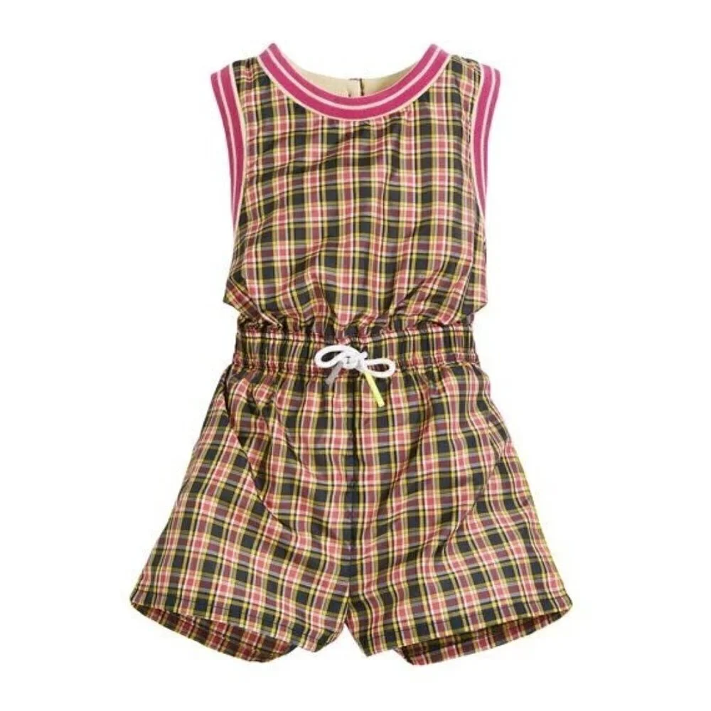 Burberry plaid Romper playsuit 12